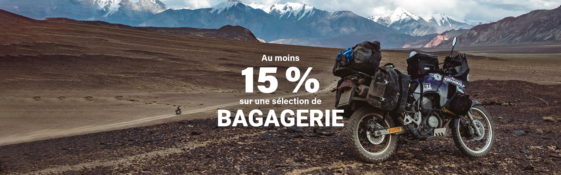 Bagagerie 15%
